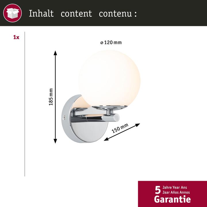 Produktbild Paulmann PAUL LED-Wandleuchte (460 lm)