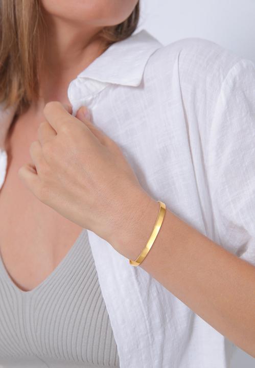 Produktbild Elli Basic Armreif Offen Verstellbar (16 cm, Sterling Silber)