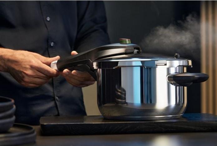 Image du produit WMF Vapeur / autocuiseur (22 cm, Cuiseur à vapeur, Acier inoxydable)