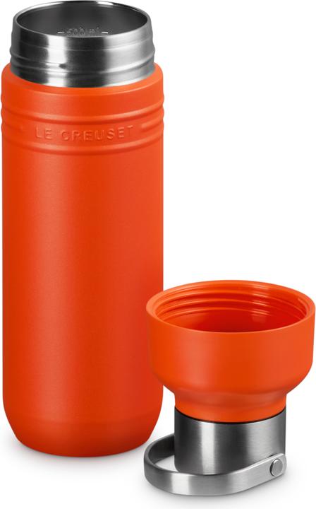 Actual product image Le Creuset On The Go Trinkflasche ofenrot 500ml (0.50 l)