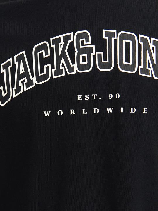Actual product image Jack & Jones Jjecaleb Varsity Tee Ls O-Neck Jnr (128)