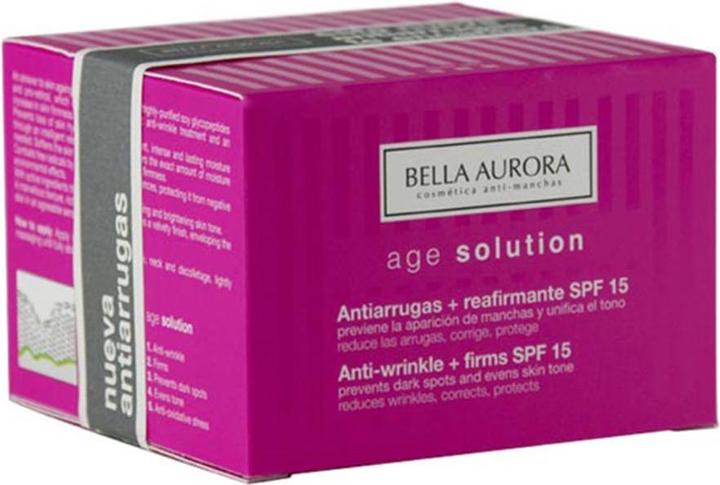 Produktbild Bella Aurora AGE SOLUTION antiarrugas & reafirmante SPF15 50 ml (50 ml)