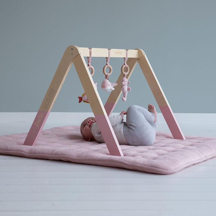 Produktbild Little Dutch Spieltrapez gym Ocean Pink