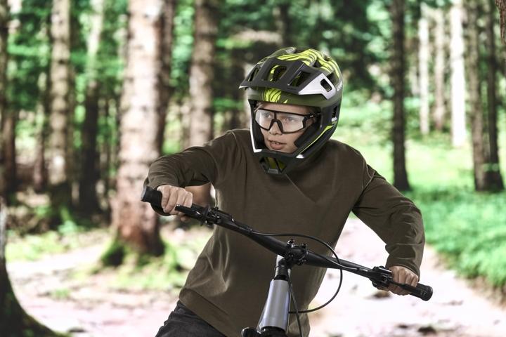 Produktbild Uvex Sports Skyryse jr. (Grau-Grün Matt, Mirror Blue)