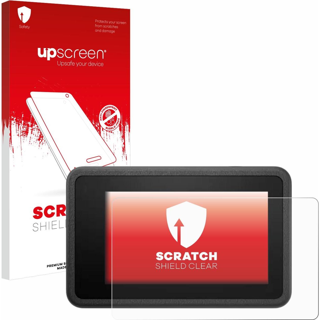 upscreen Scratch Shield Displayschutz (Osmo Action 4), Action Cam Zubehör, Transparent