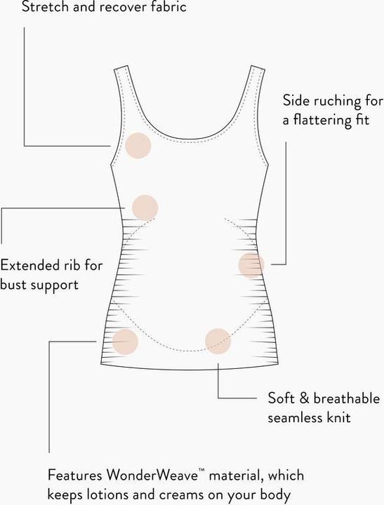 Nährwerte und Zutaten Belly Bandit Schwangerschafts-Top (S)