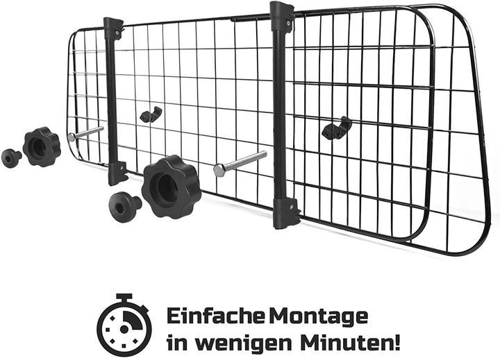 Produktbild Heldenwerk Kofferraum Hundegitter (Hund, Atmungsaktiv)