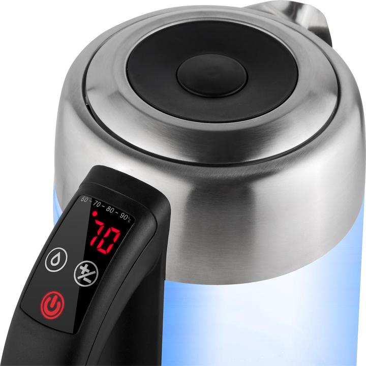 Image du produit ECG Coffee machine Colore kettle 1.7l  2200 W  Removable and washable limescale drip (1.70 l)