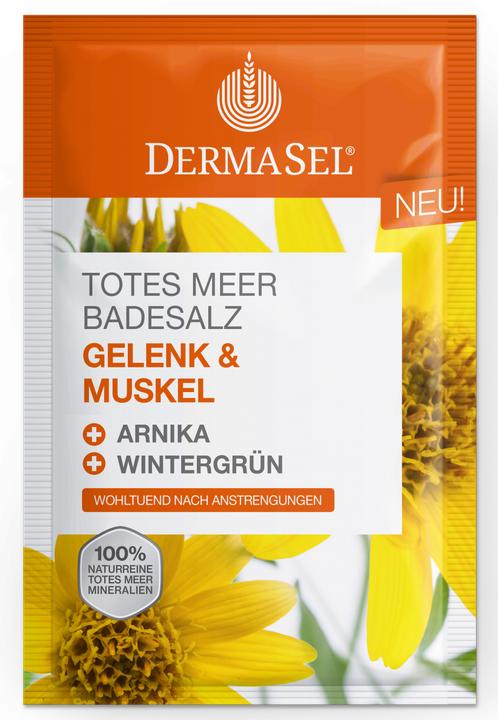 Actual product image DermaSel Badekristall Gesundheitsbad - GELENK & MUSKEL (Bath pearls)