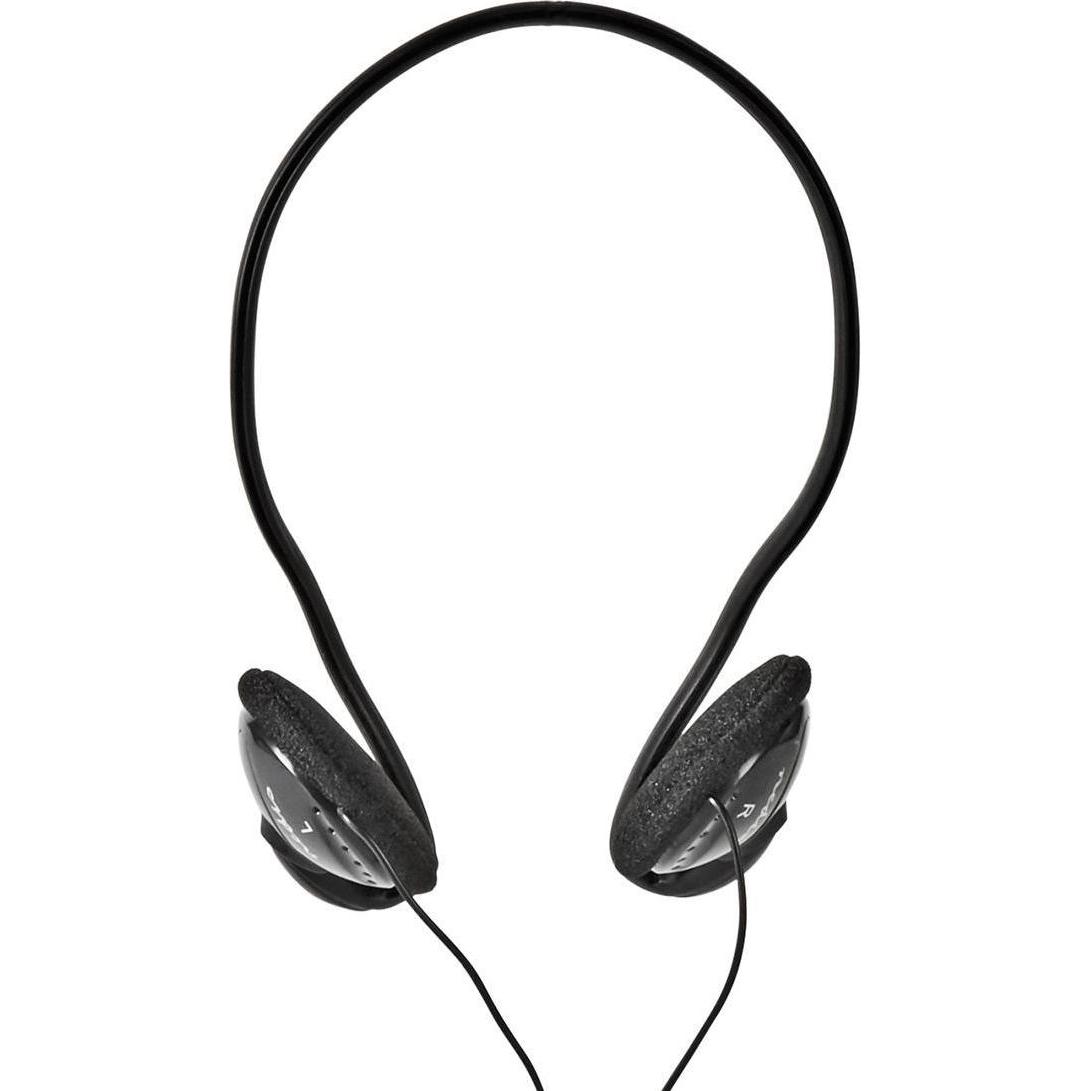 Nedis On-Ear-Kopfhörer mit Kabel 3.5 mm Seillänge: 2.10 m Schwarz 2.10 m Schwarz, One Size (Kabelgebunden), Kopfhörer, S...