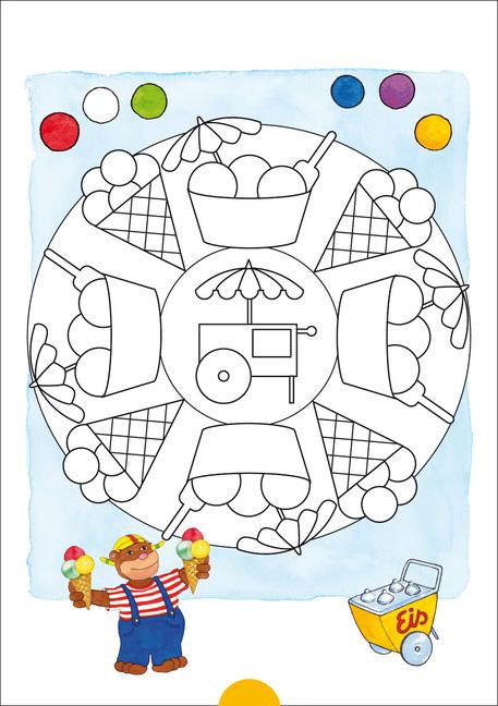 Produktbild Fragenbär - Mein bärenstarker Mandala-Block (Deutsch, 5 - 10 Jahre)