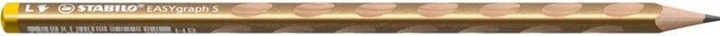 Image du produit STABILO Crayon EASYgraph S métallique pour gauchers, or (2.20 mm, HB, 1 x)
