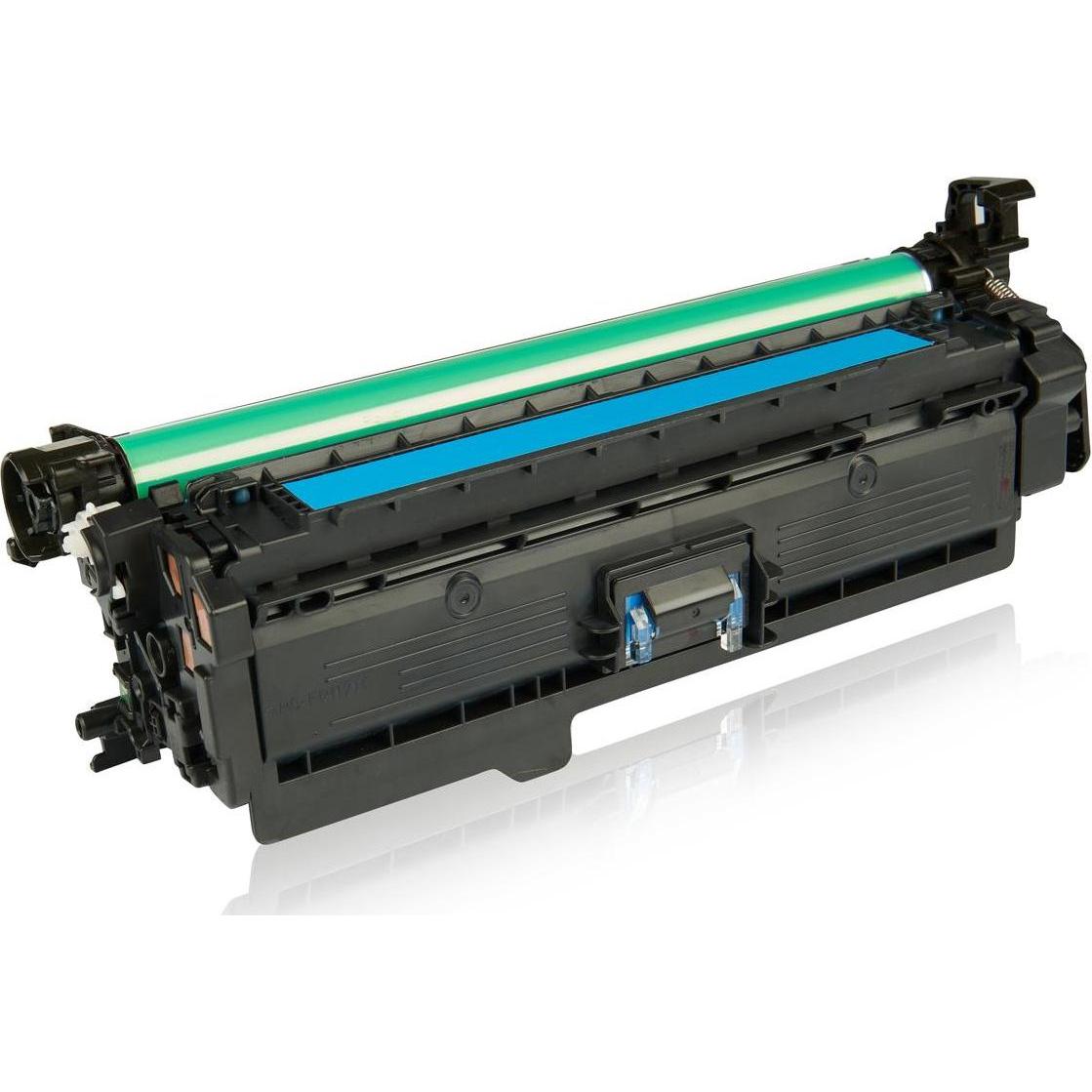 Thumbnail - Inkadoo, Toner, Toner kompatibel zu HP CE401A / 507A Toner, cyan Cyan (C)