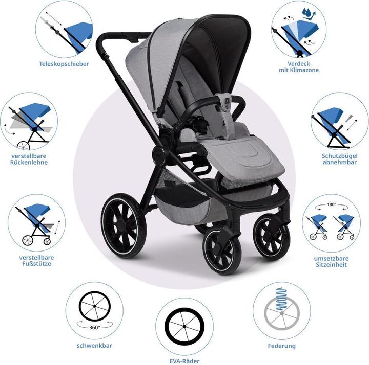 Produktbild Moon Buggys & Sportwagen Buggy & Sportwagen Sport bis 22 kg mit Liegeposition