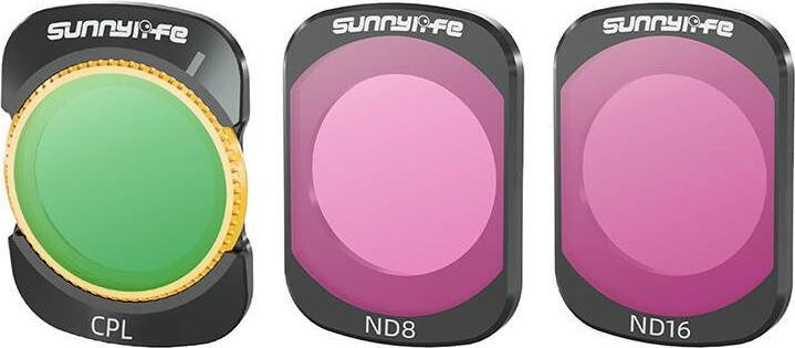 Productafbeelding Sunnylife Filtry CPL, ND8, ND16 do DJI Osmo Pocket 3 (Osmo Pocket 3)