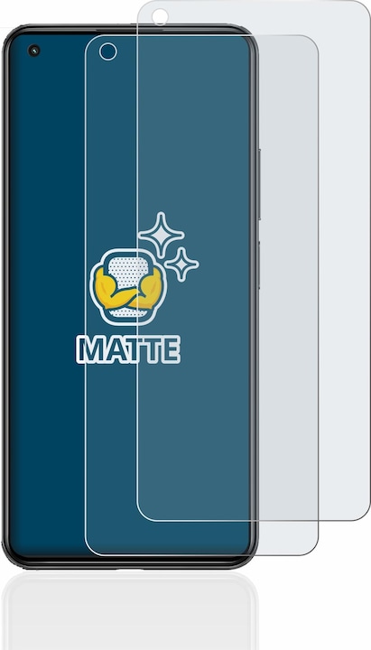 Actual product image BROTECT Anti-glare screen protector matt (2 Piece, Xiaomi 11 Lite 5G NE)