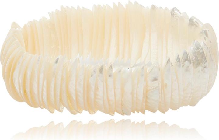 Leyda Perlmutt Armband (18 cm, Farbstein)