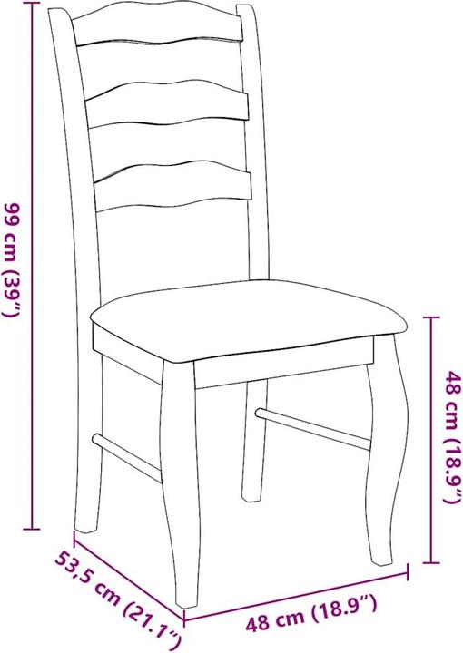 Image du produit vidaXL Esszimmerstuhl