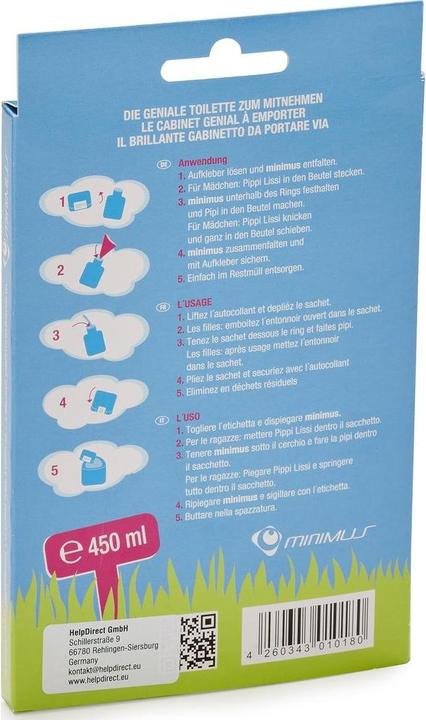 Produktbild Minimus Notfall Toilette