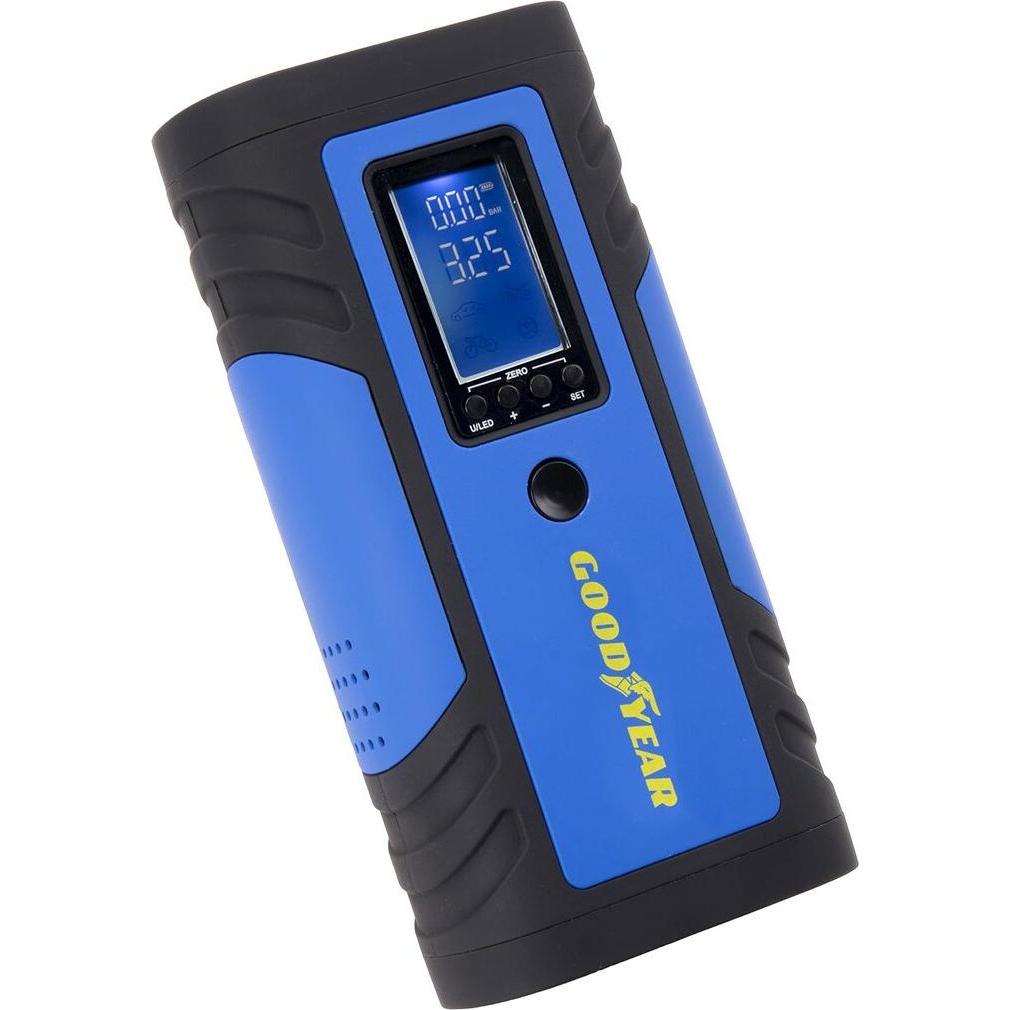 Thumbnail - Goodyear, Kompressor, Tragbarer Luftkompressor mit LED GOD0019 2600 mAh 150 PSI 7,4 V (0.00 Bar)