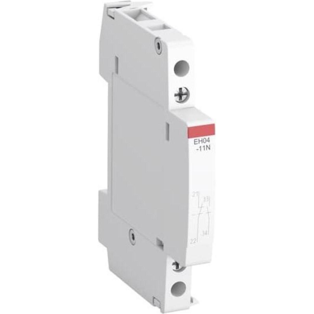 ABB EH04-11N Hilfskontaktblock 1S/1Ö, Taster + Schalter, Weiss