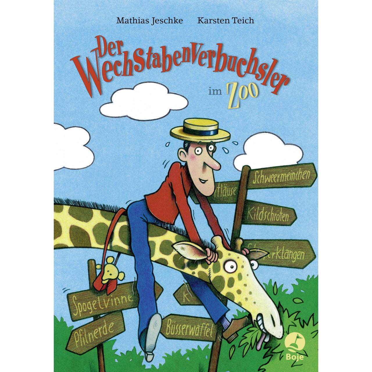Thumbnail - Der Wechstabenverbuchsler im Zoo (Mini-Ausgabe), Kinderbücher von Mathias Jeschke