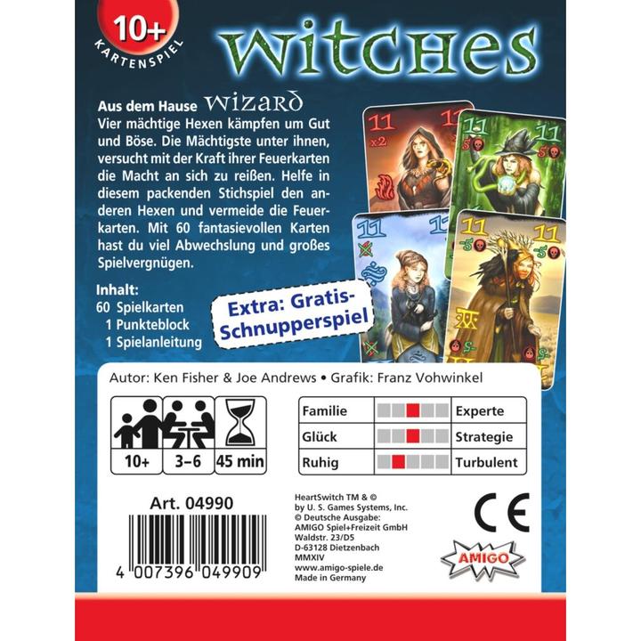 Actual product image Amigo Witches (German, 3 - 6 Players)
