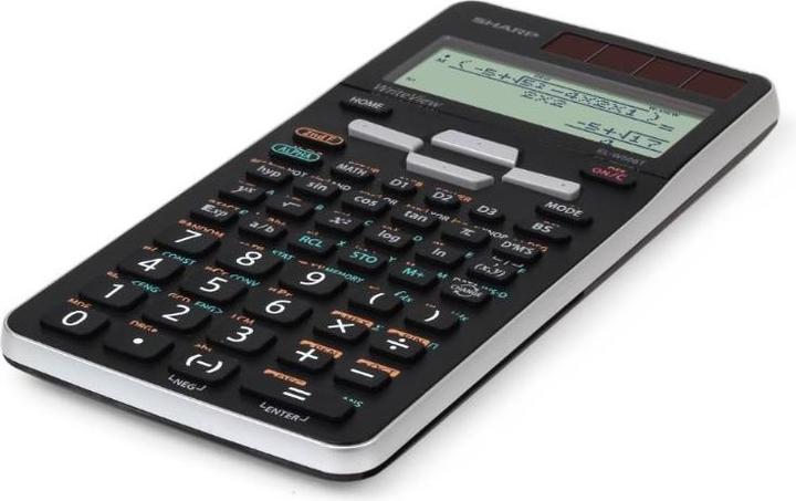 Actual product image Sharp School calculator (Solar cells, Batteries)