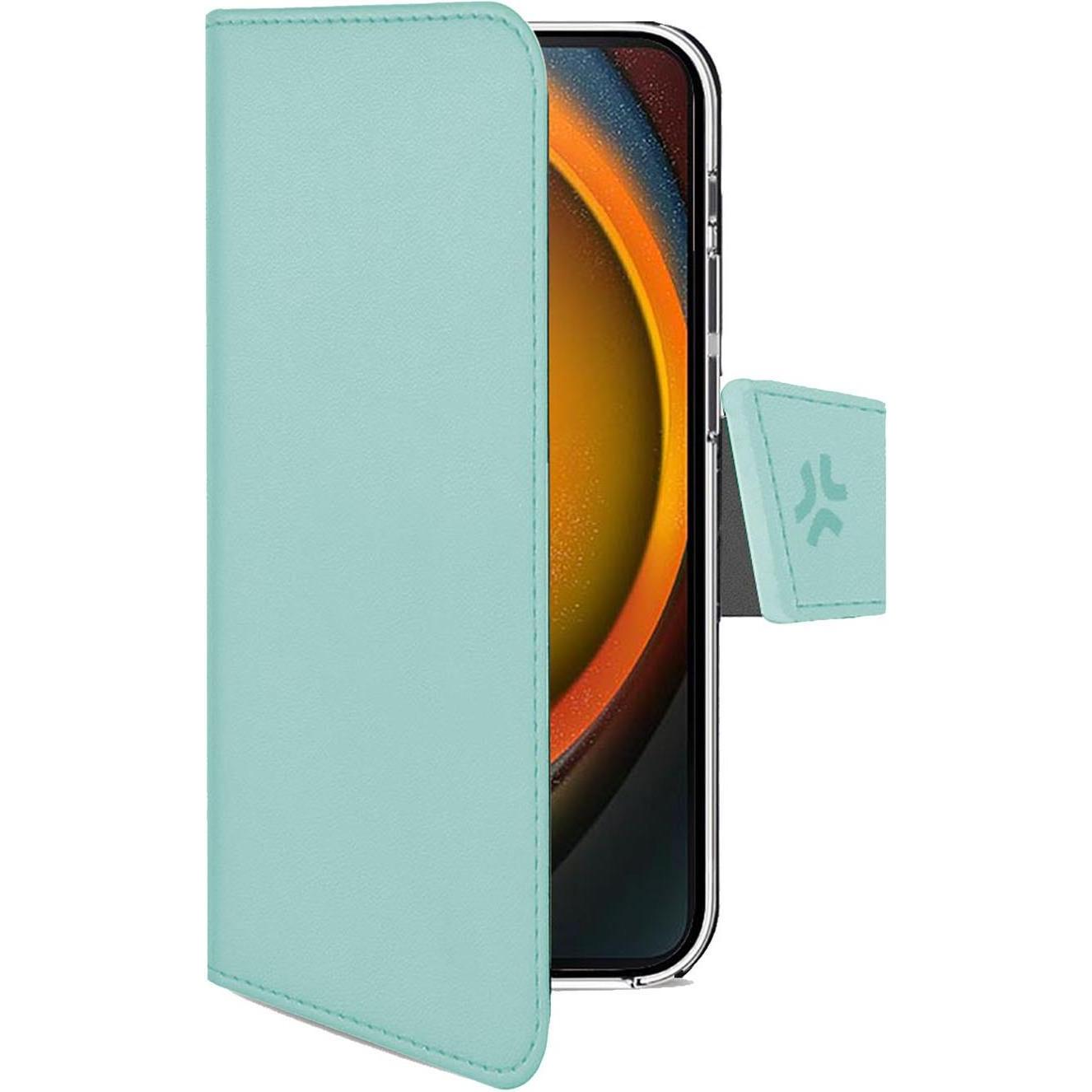 Celly Wallet Case - WALLY - Apple iPhone 16 Grün (Apple iPhone 16), Cover smartphone, Verde