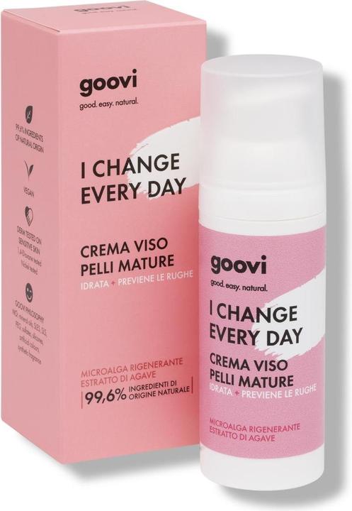 Immagine prodotto Goovi Cambio ogni giorno crema viso per pelle matura (50 ml)