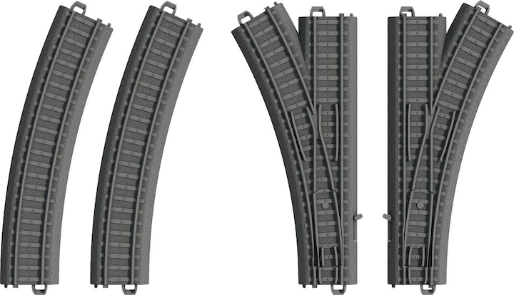 Märklin Plastic track turnout set (Track H0)