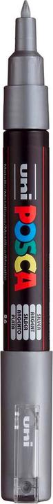 Actual product image Posca Marker PC-1M round tip (Silver, 0.70 mm, 1 x)
