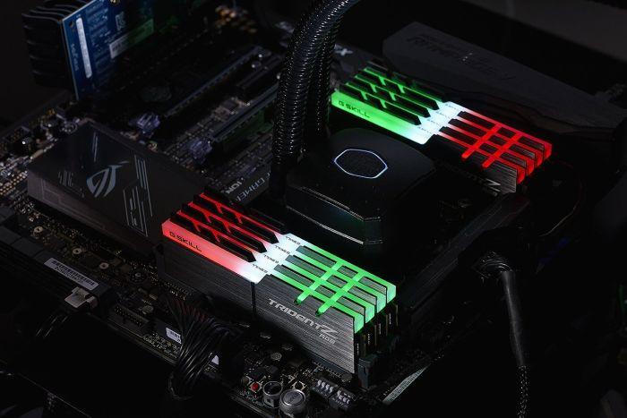 Immagine prodotto G.Skill Trident Z RGB (2 x 16GB, 3600 MHz, DDR4-RAM, DIMM)