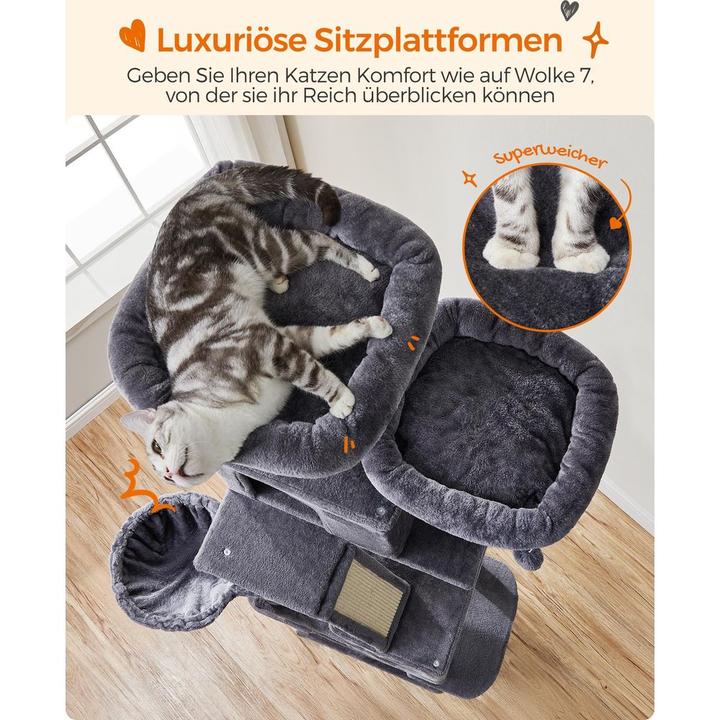 Image du produit Feandrea Cat Spa (206 cm, Gris)