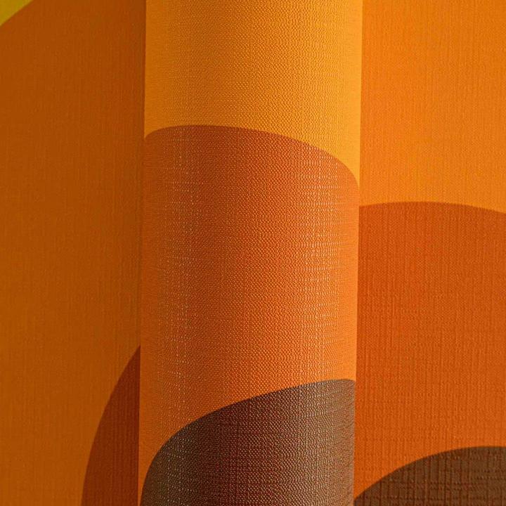 Produktbild A.S. Création Retro Vision Retrotapete 70er Jahre, orange (53 x 1005 cm)