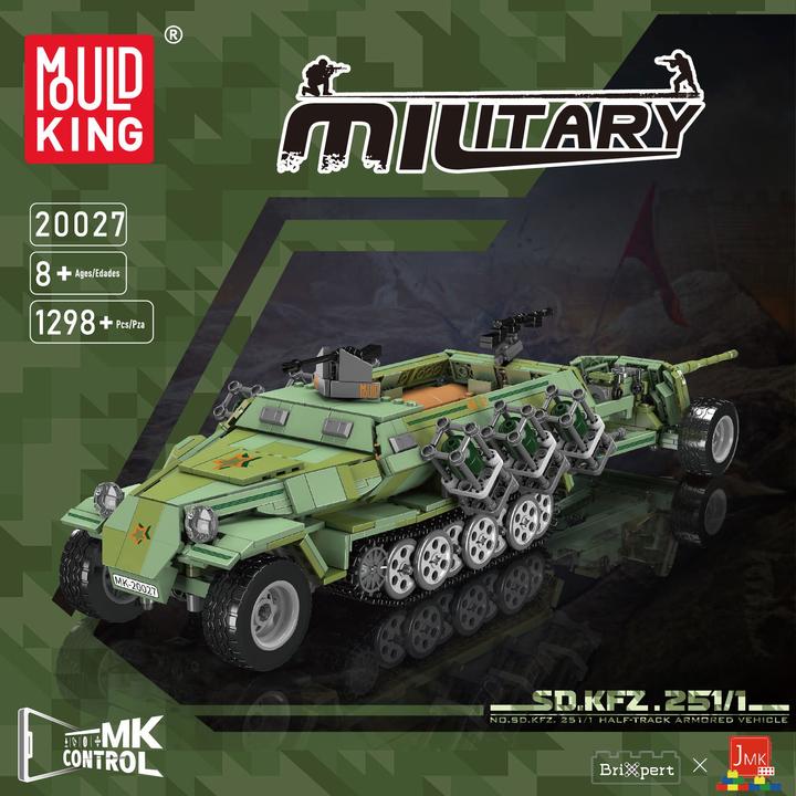 Image du produit Mould King Sd.Kfz. 251 Half-track
