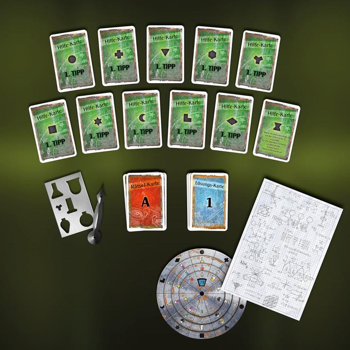 Productafbeelding Kosmos Exit - Het geheime laboratorium (Duits, 1 - 6 Spelers)