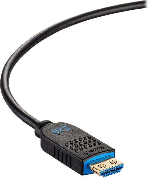 Actual product image C2G 15.2 m Câble optique actif (AOC) série Performance HDMI® haut débit 4K 60 Hz - Certifié plénum (15.24 m)