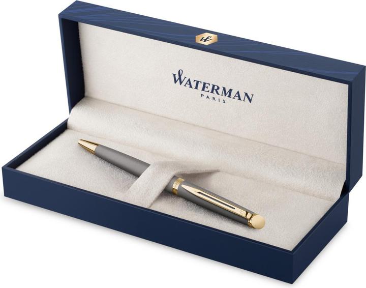 Actual product image Waterman Hémisphère Understated Edition - Füllfederhalter (Stone grey, Metallic gray, 1 x)