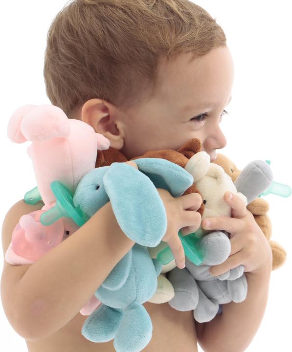 Produktbild Minikoioi SLEEP BUDDY Schlaf Kuscheltier mit Schnuller Braunbär Moi (24 cm)
