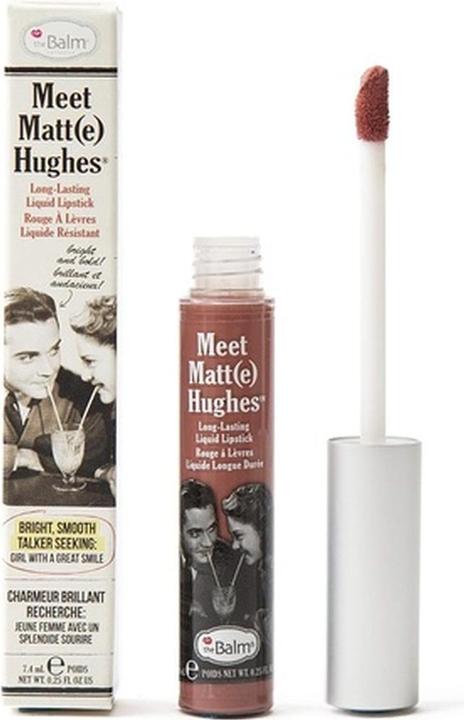 Image du produit The Balm Meet Matt(e) Hughes Rouge à lèvres liquide (Rose nu Rose)