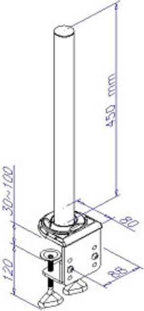 Produktbild Lindy Tischhalterung Modular (Tisch)