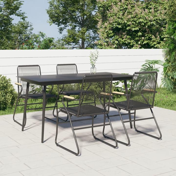 Produktbild vidaXL Garten Essgruppe (80 x 150 x 74 cm)