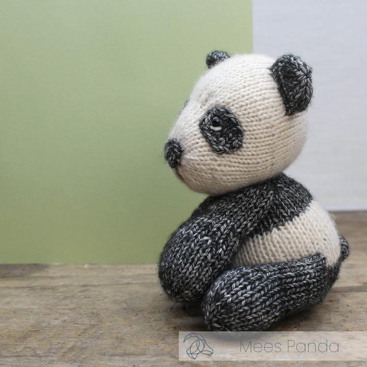Produktbild Hardicraft Panda Mees - Strickset