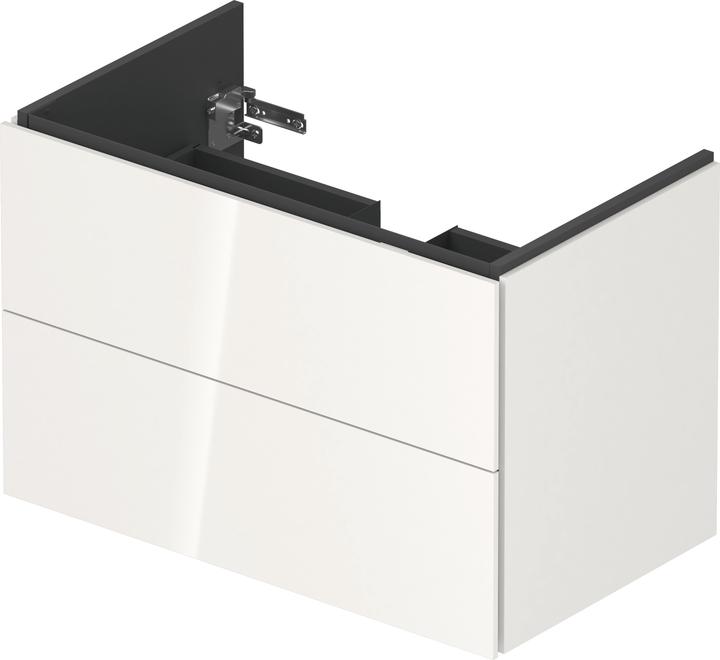 Actual product image Duravit Vanity unit L-CUBE 820x481x550mm white high gloss (48 x 48 x 55 cm)