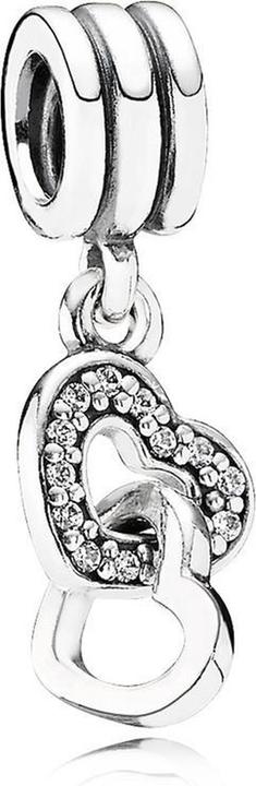 Pandora Cuori intrecciati (Argento)