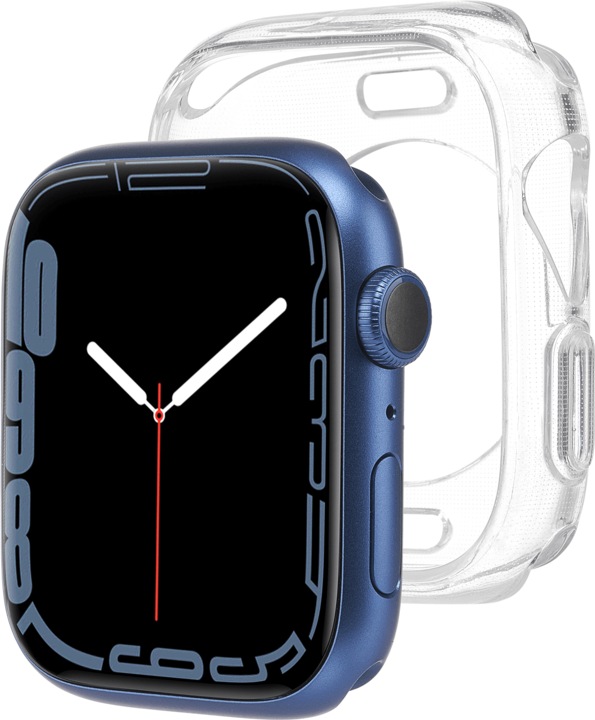 Actual product image Case-Mate Tough Bumper for Apple Watch Series 7 Transparent Apple Watch Series 7