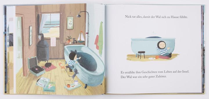 Actual product image Nick und der Wal (German, Benji Davies, 2014)