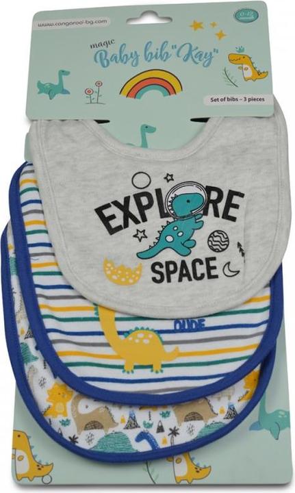 Immagine prodotto Cangaroo Set di 3 bavaglini Kay