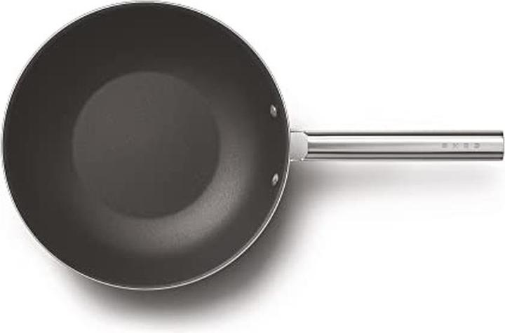 Immagine prodotto Smeg CKFW3001RDM Wok Ø 30cm, rosso (Wok, Acciaio inossidabile, Alluminio, 30 x 9.50 cm)
